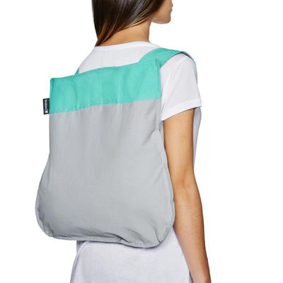 Notabag Backpack - Mint/Grey