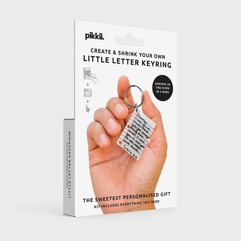 Shrink Kits - Little Letter Keyring