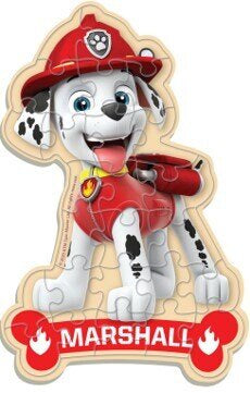 Paw Patrol Wooden Character Puzzle - Marshall